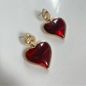 heart shaped earrings